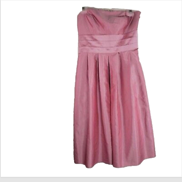 Ann Taylor Elegant Pink Strapless Dress *2008* - Picture 2 of 8